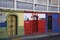 Puerto Rico, Isabela Segunda Town shop fronts by Dennis Flaherty - Item # VARPDXCA27BJA0000